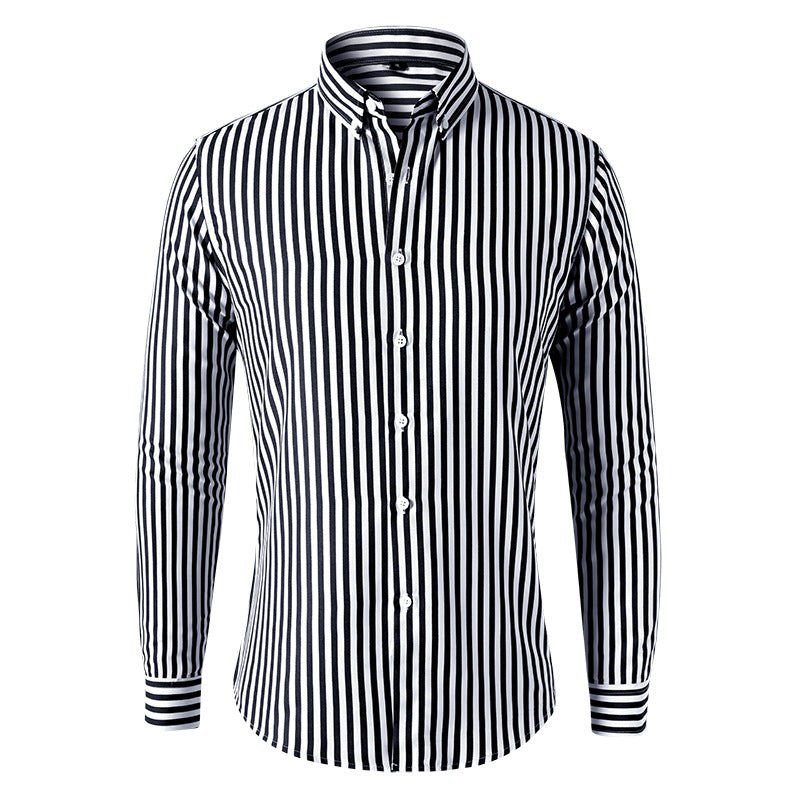 Polohemd Herren | Klassisches Streifenmuster & Eleganter Business-Stil