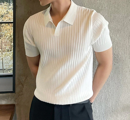 Poloshirt Herren | Ripp-Optik & smarter Look