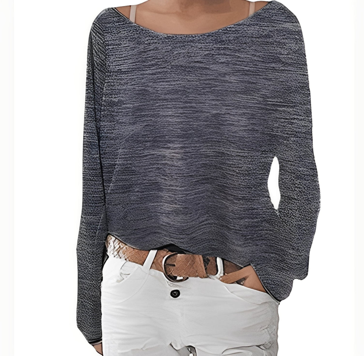Pullover Damen | Feminin & Bequem mit U-Boot-Ausschnitt