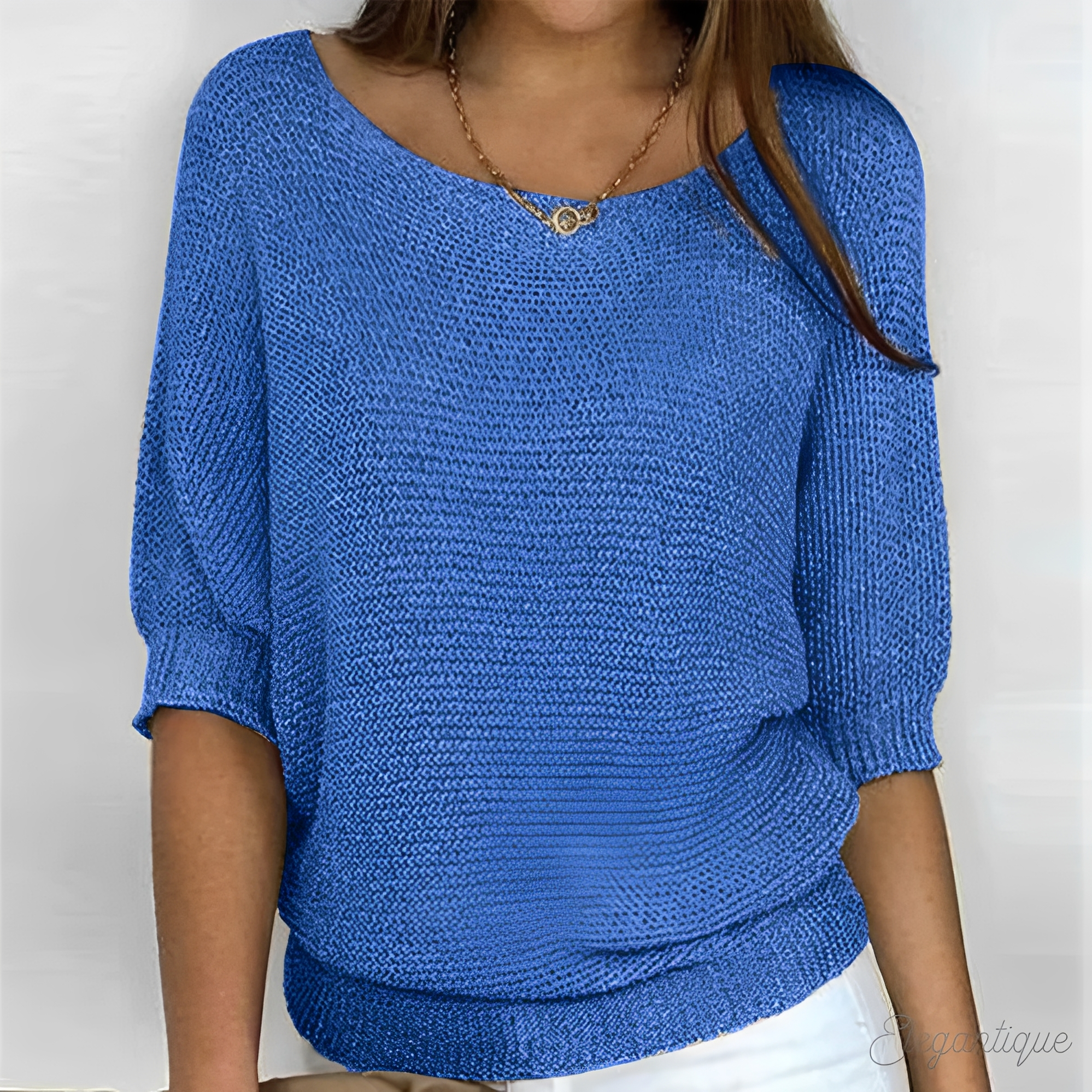 Pullover Damen | Lockerer Schnitt & Halbarm