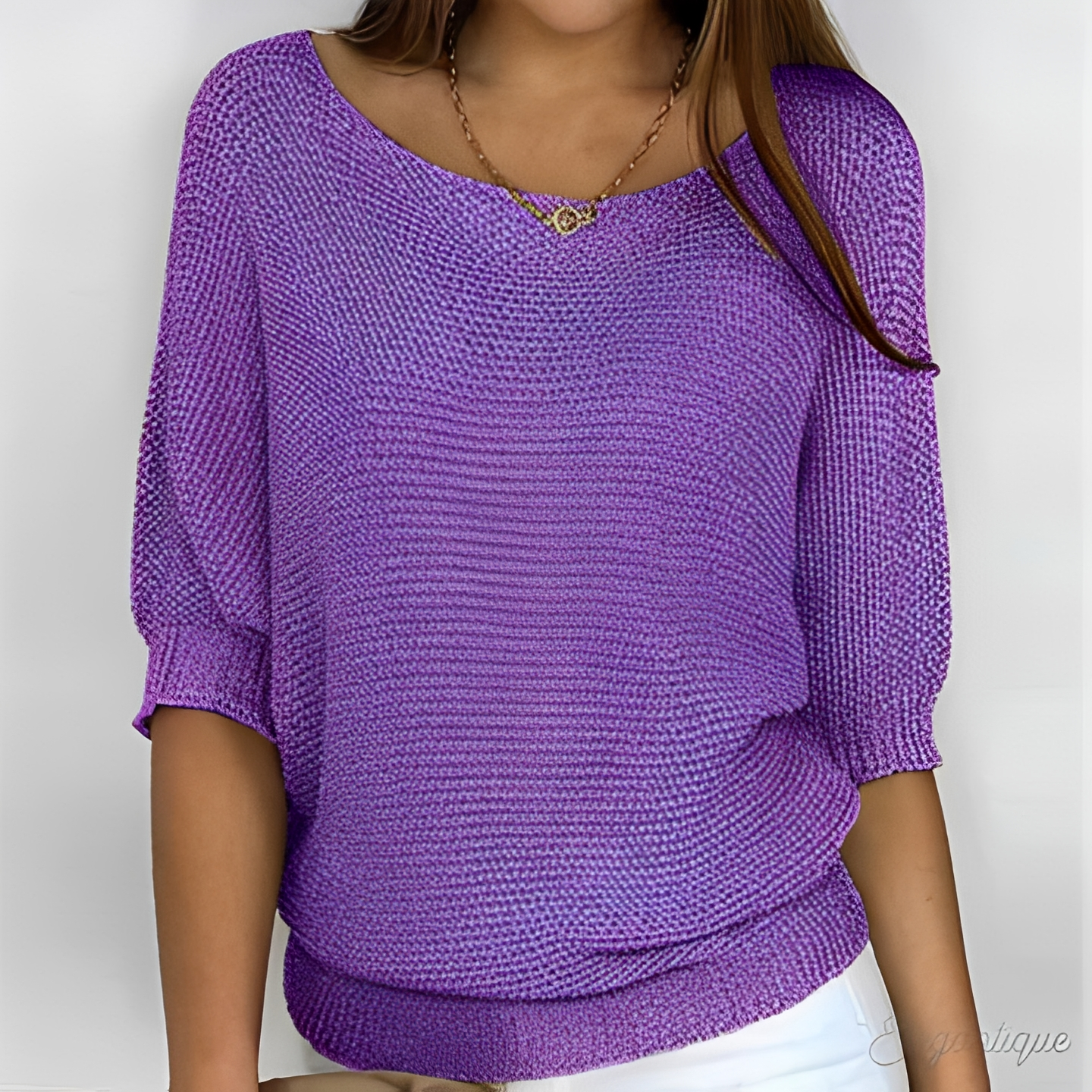 Pullover Damen | Lockerer Schnitt & Halbarm
