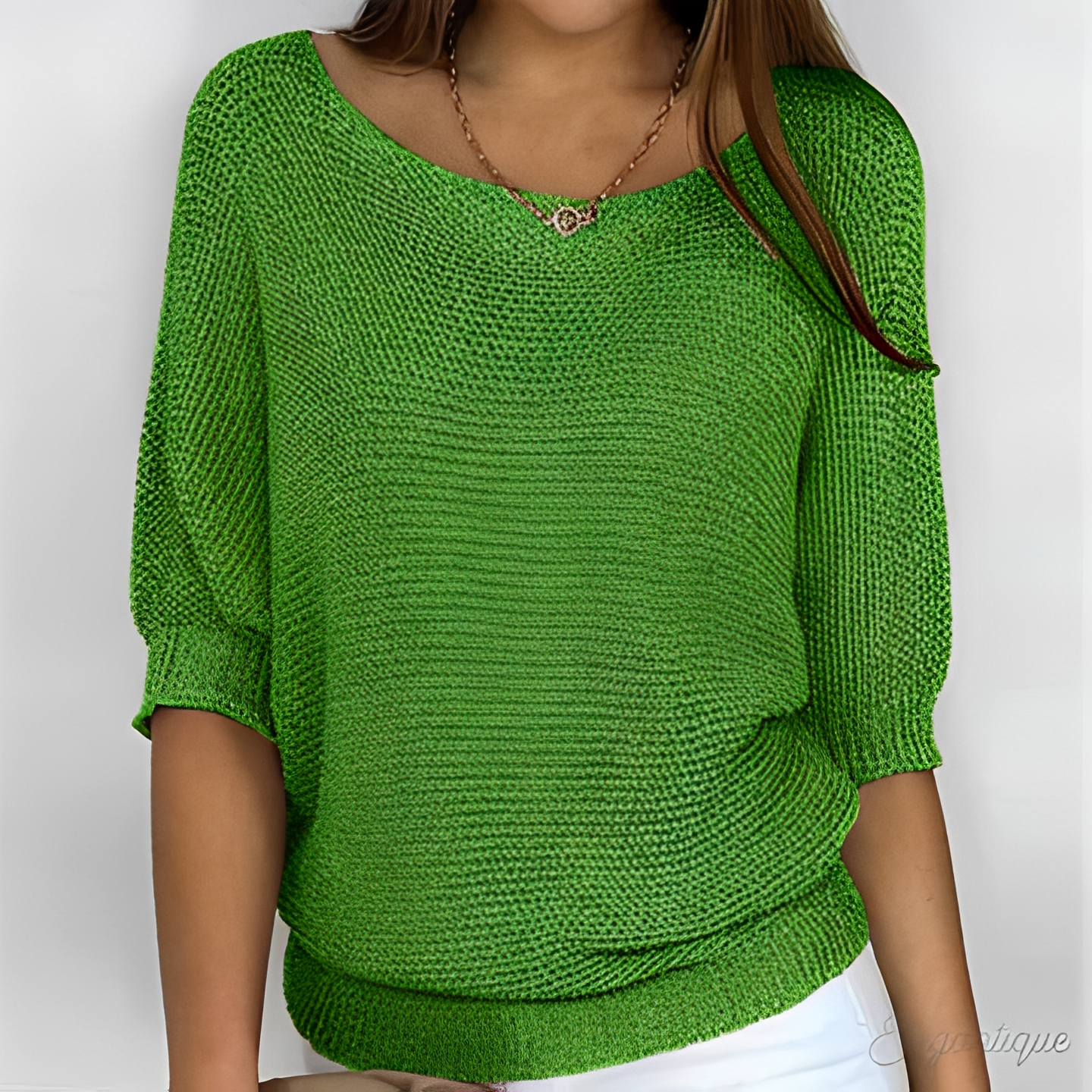 Pullover Damen | Lockerer Schnitt & Halbarm