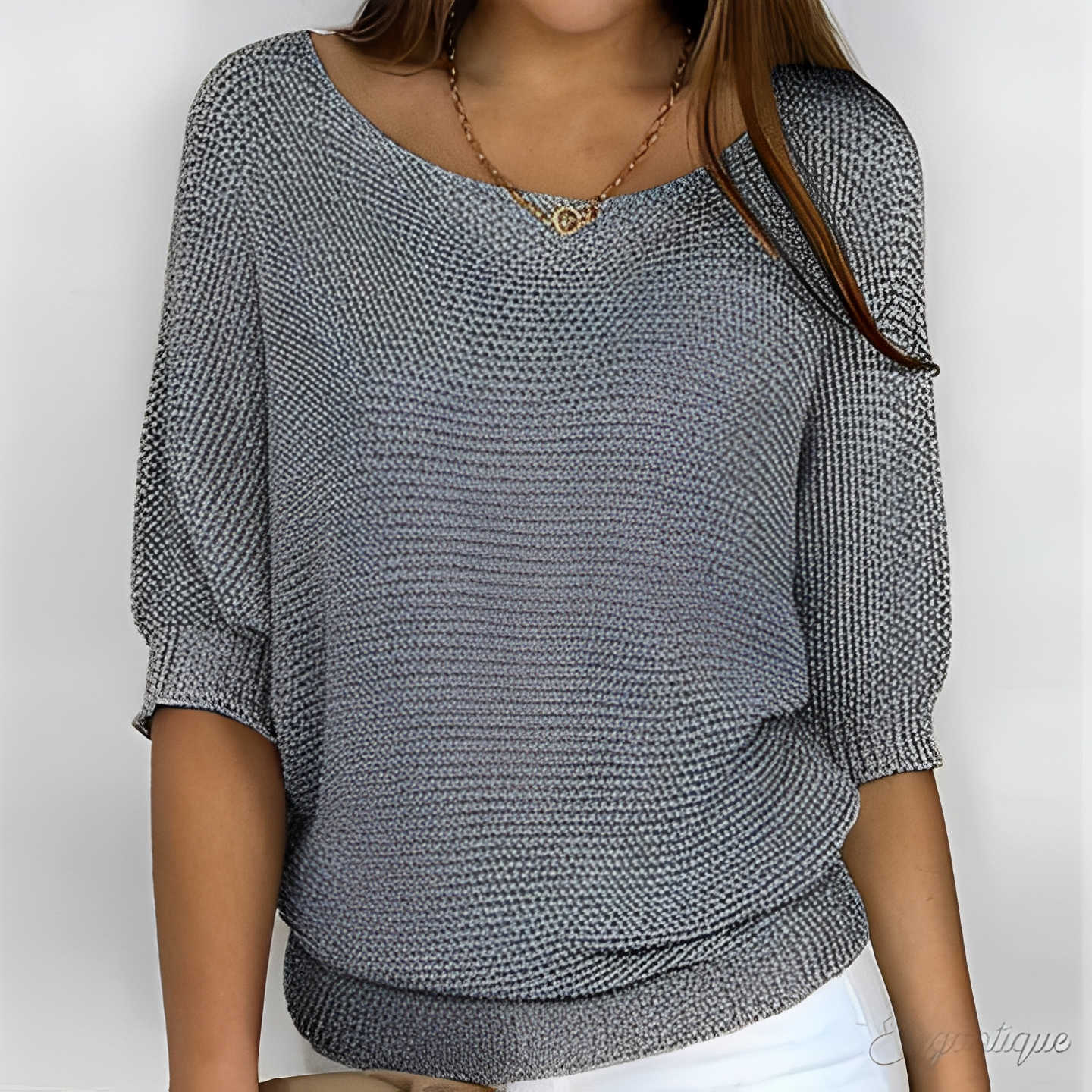 Pullover Damen | Lockerer Schnitt & Halbarm