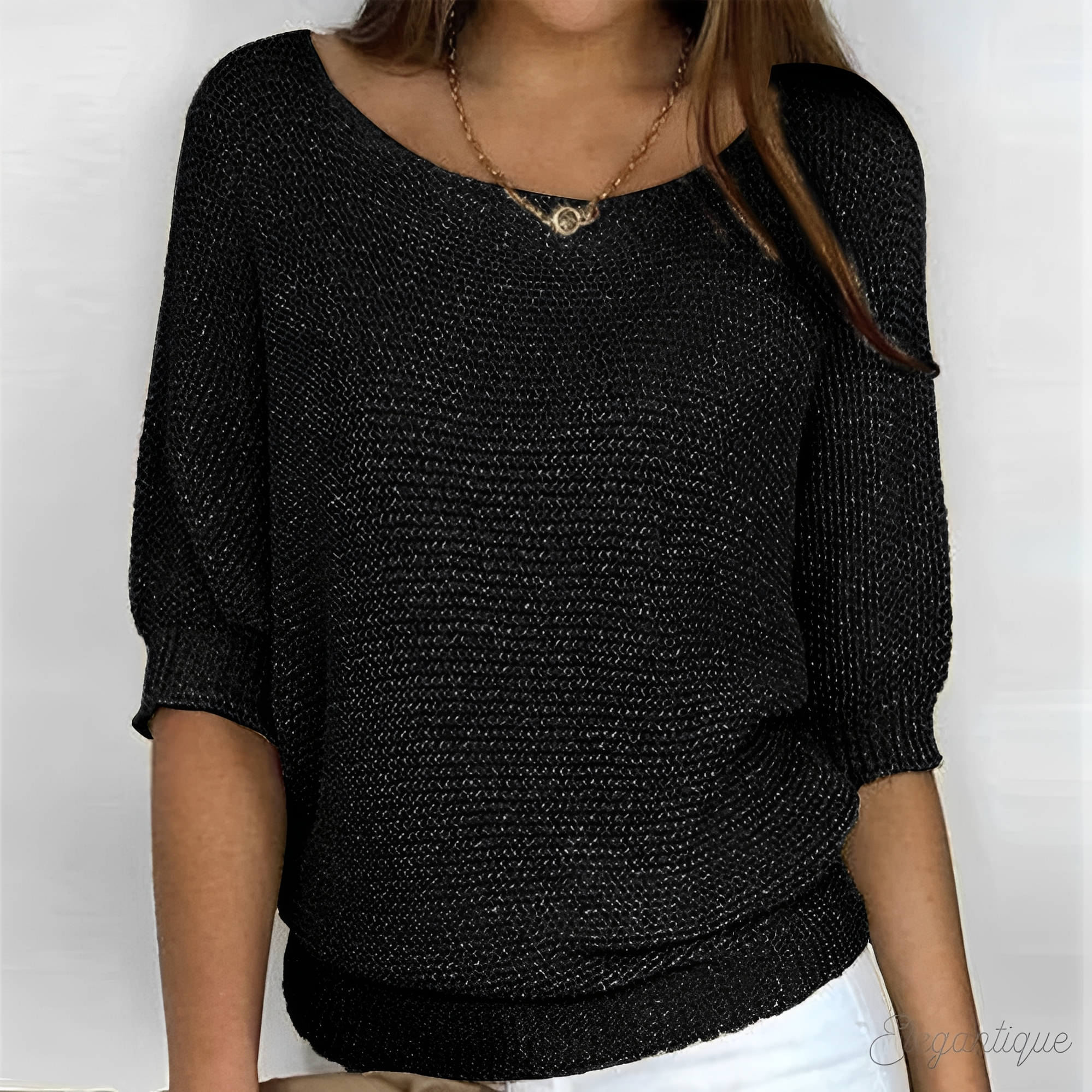 Pullover Damen | Lockerer Schnitt & Halbarm