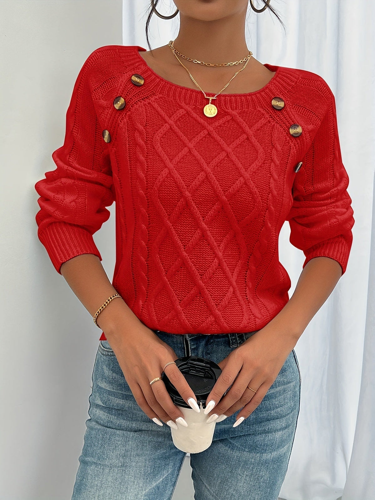 Pullover Damen | Zopfmuster & Vielseitig