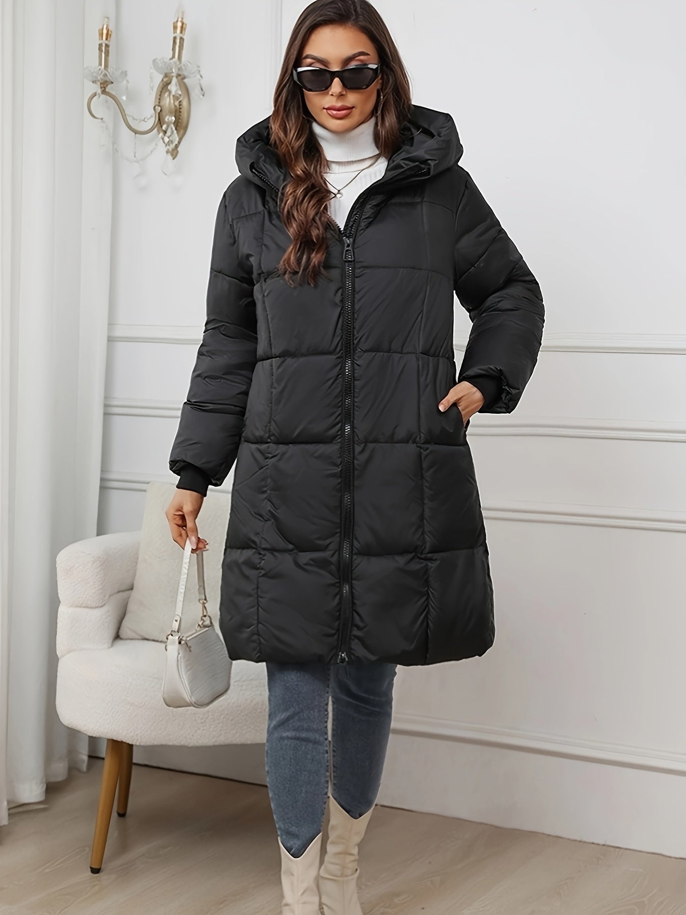 Quinn - Stylische warme Damen-Pufferjacke