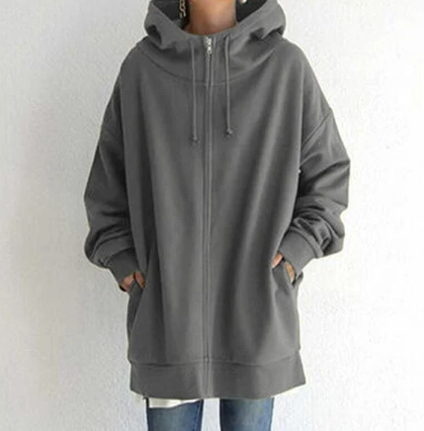 Hoodie Damen mit Reißverschluss | Warm & Bequem 18