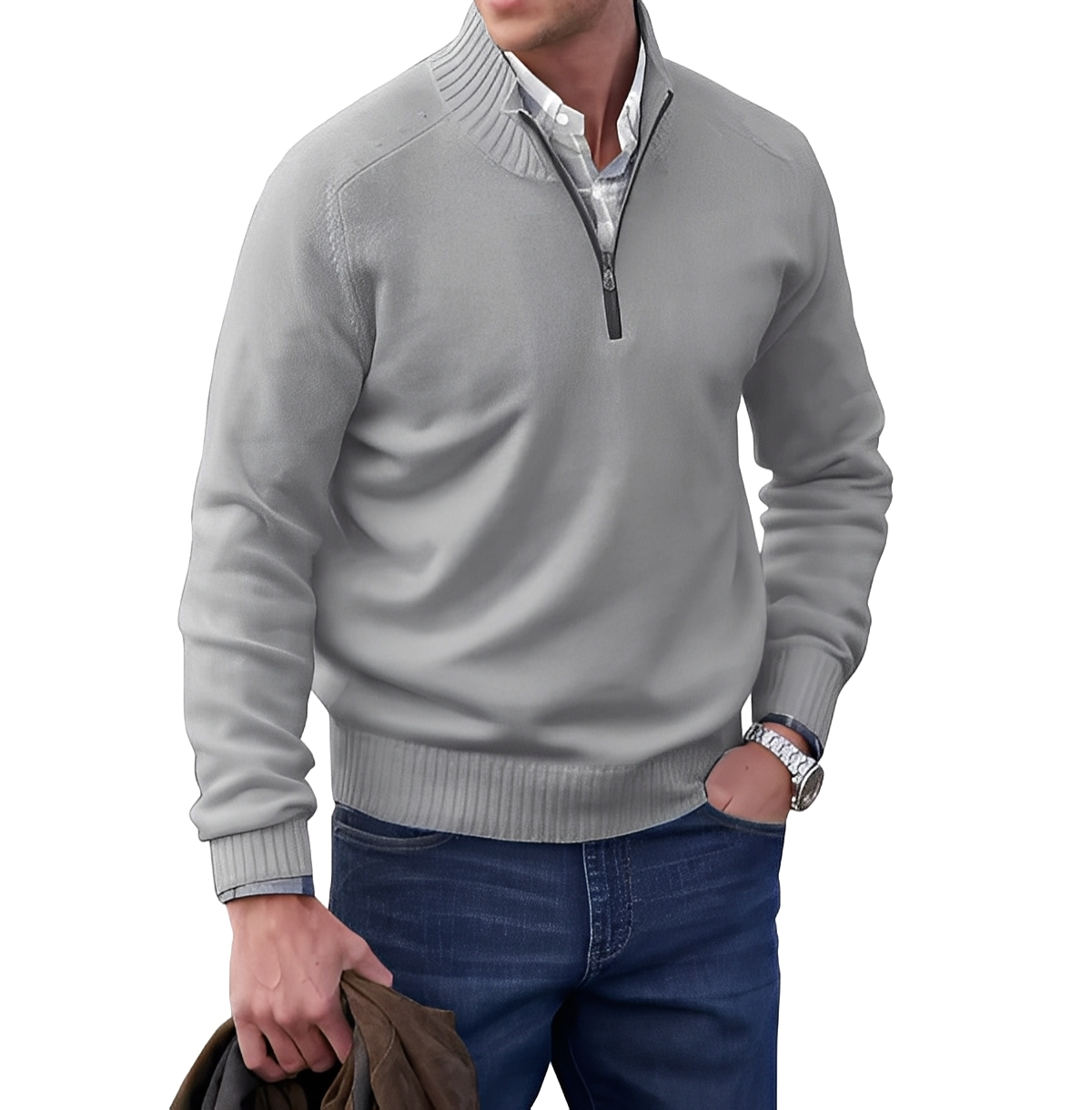 Reißverschluss Pullover Herren | Sportlich & Bequem