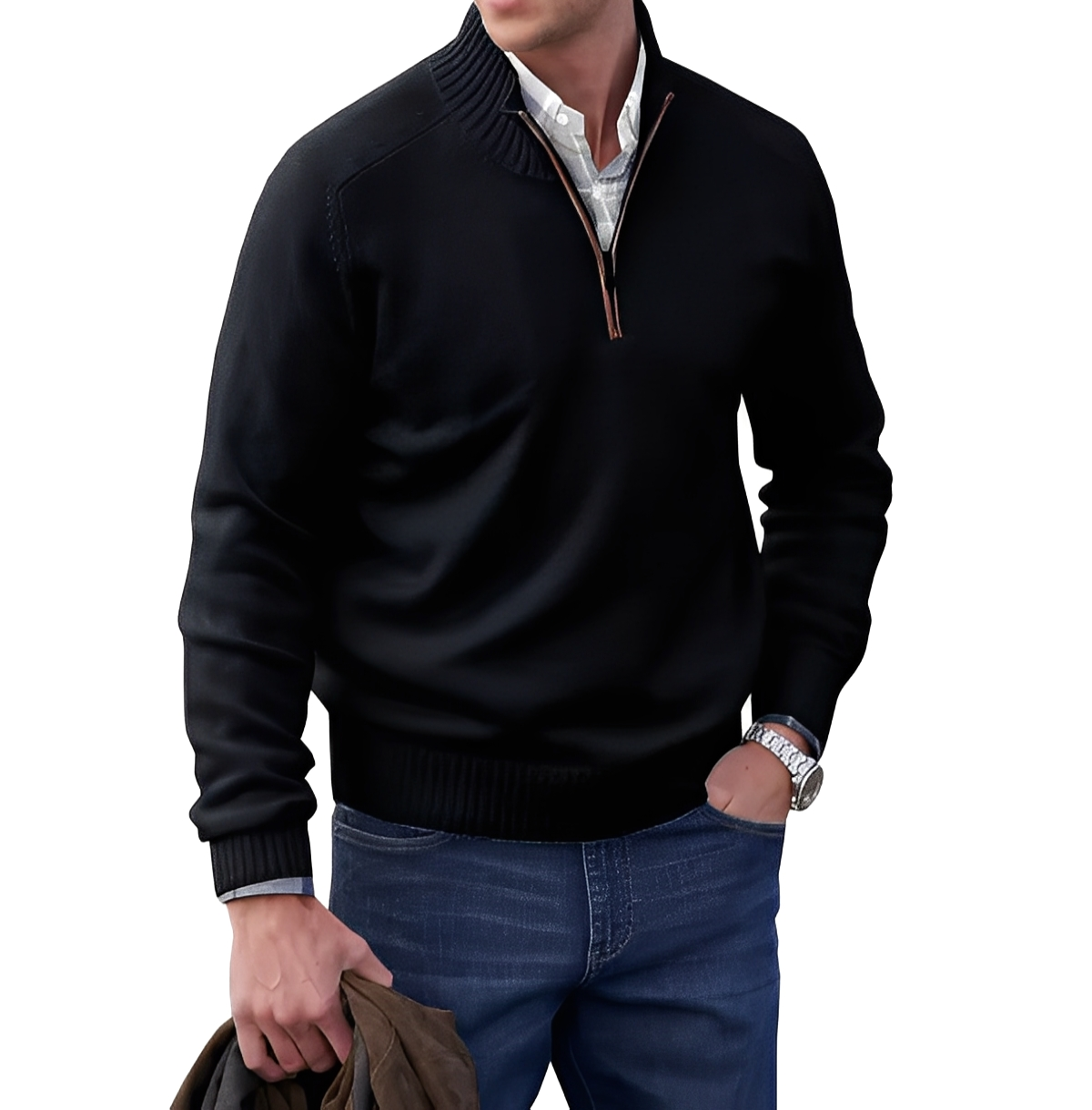 Reißverschluss Pullover Herren | Sportlich & Bequem