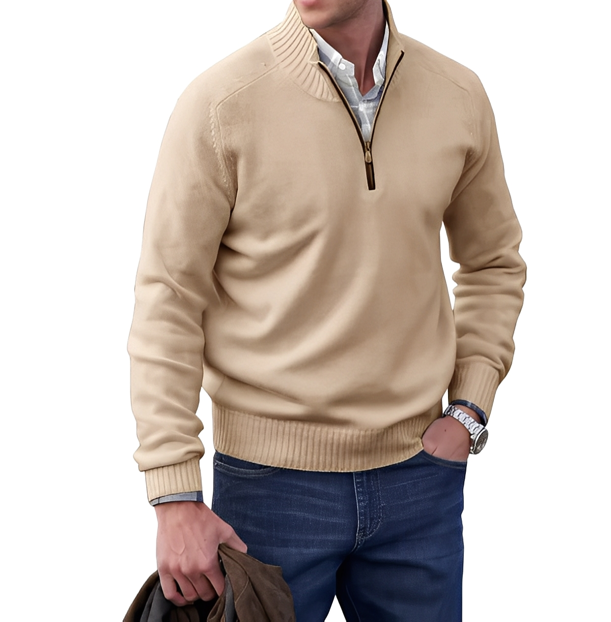 Reißverschluss Pullover Herren | Sportlich & Bequem