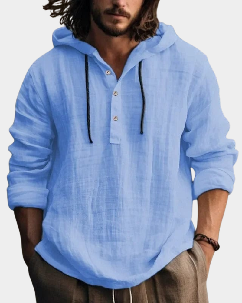 Rico | Lässiger luftiger Kapuzenpullover 1
