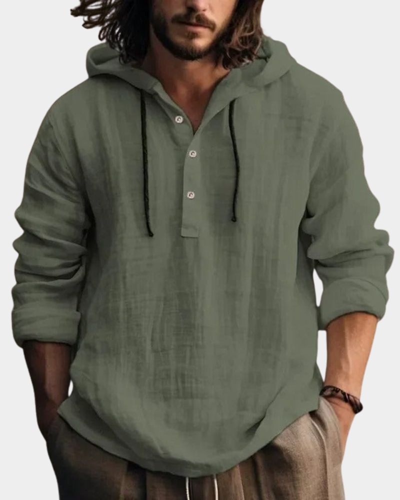 Rico | Lässiger luftiger Kapuzenpullover 2