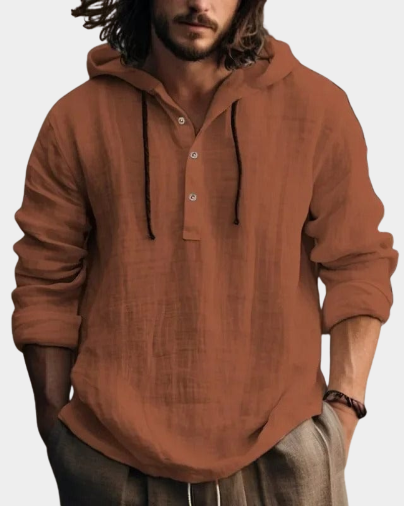 Rico | Lässiger luftiger Kapuzenpullover 4