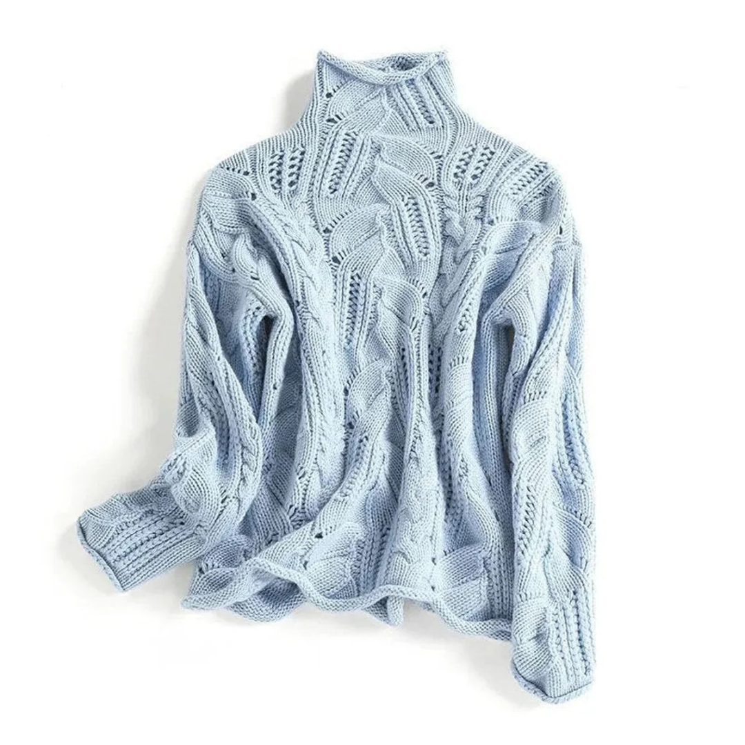 Rollkragenpullover Damen | Strickdesign & Hoher Kragen 1