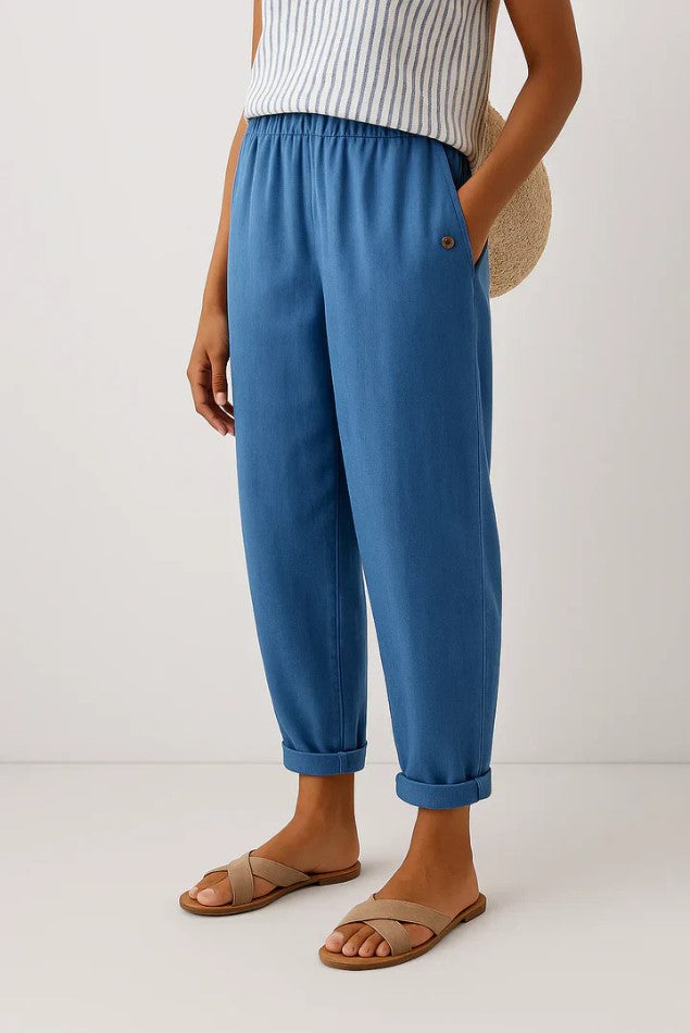 Romina™ Klassische Leinenhose 2