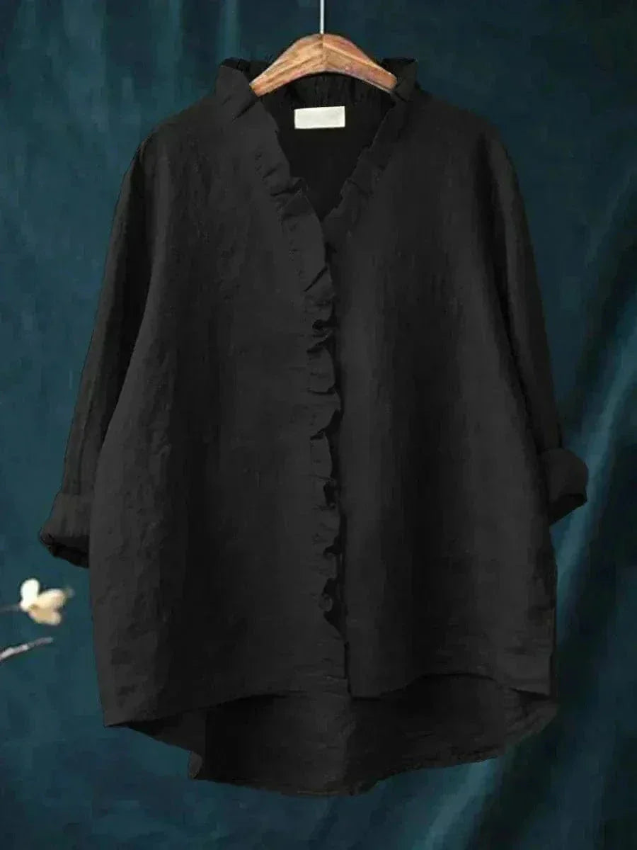 Rüschenbluse Damen | Leicht & Elegant