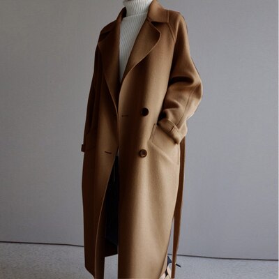 Wintermantel Damen | Bindegürtel für taillierte Silhouette 3