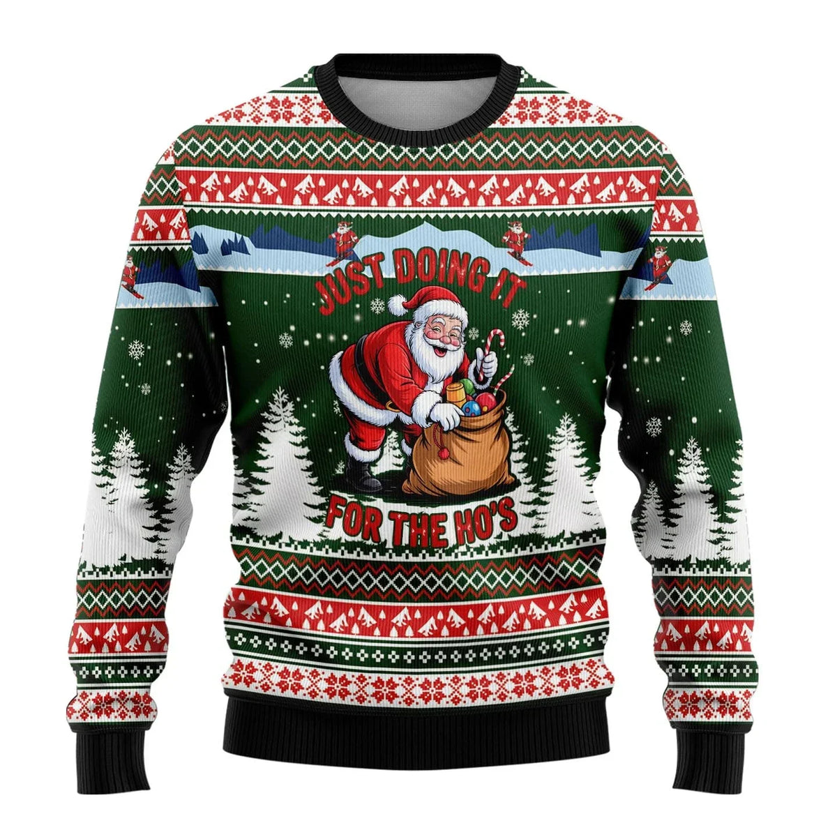 Weihnachtspullover Herren | Schneemann-Print & Gemütlich 9