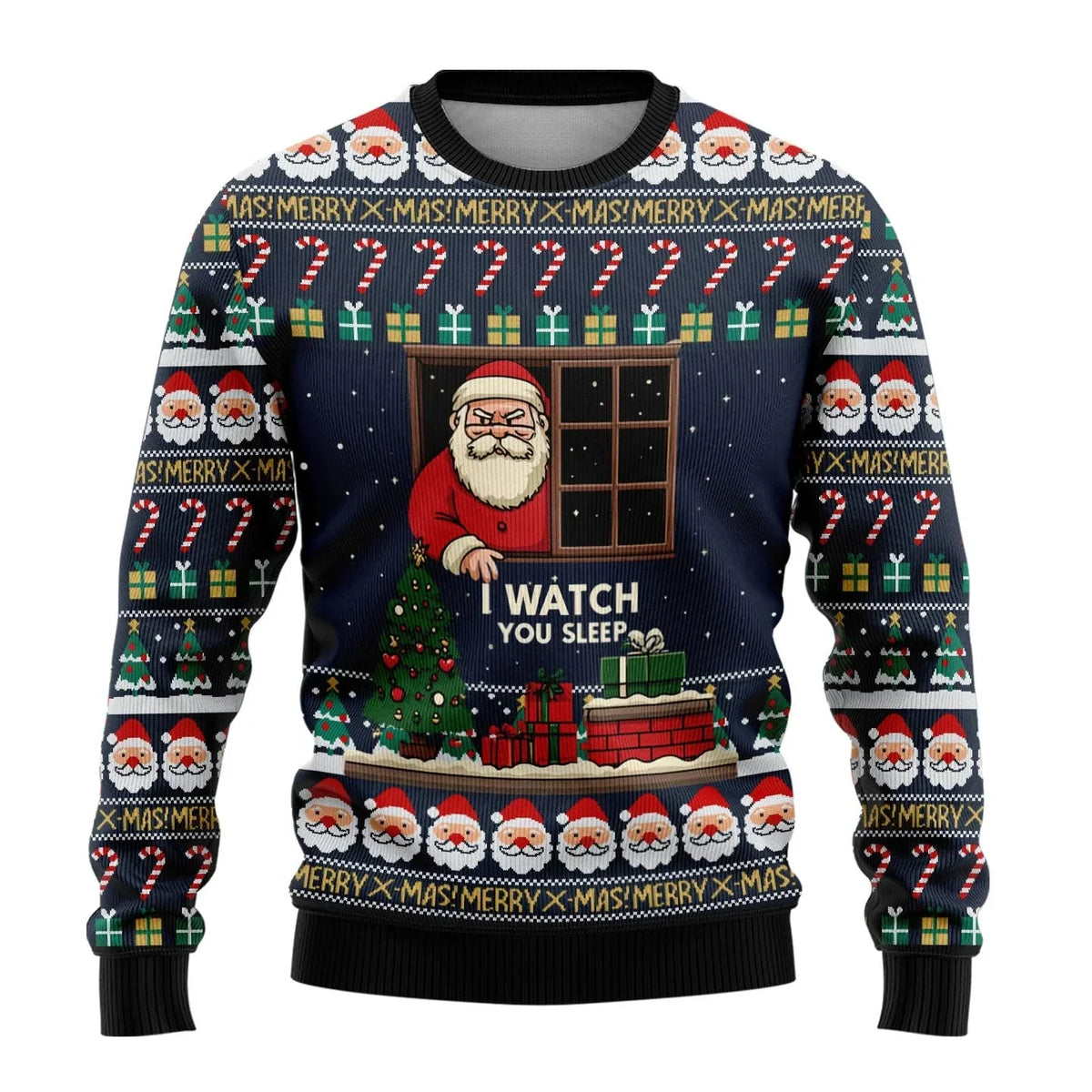 Weihnachtspullover Herren | Schneemann-Print & Gemütlich 8