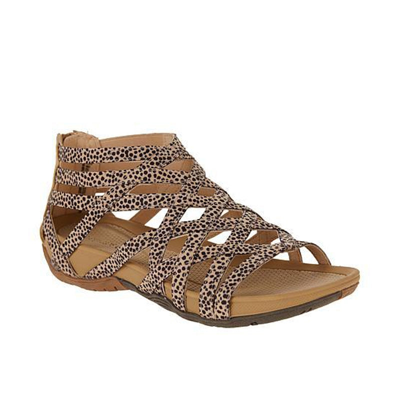 Sandalen Damen Bequem | Gladiator-Design & Schweißabsorbierend