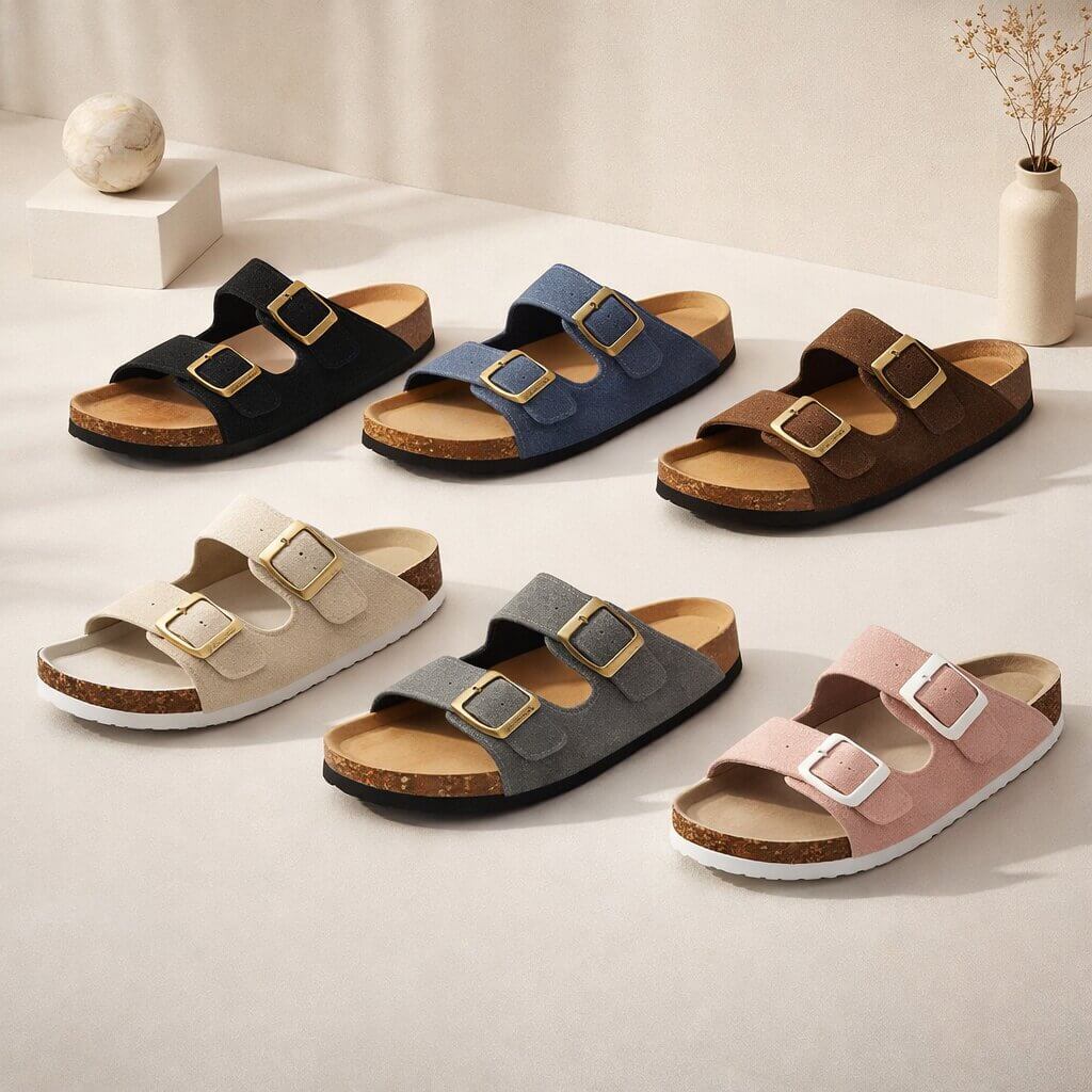 Sandalen Damen | Verstellbare Passform & Komfort-Fußbett