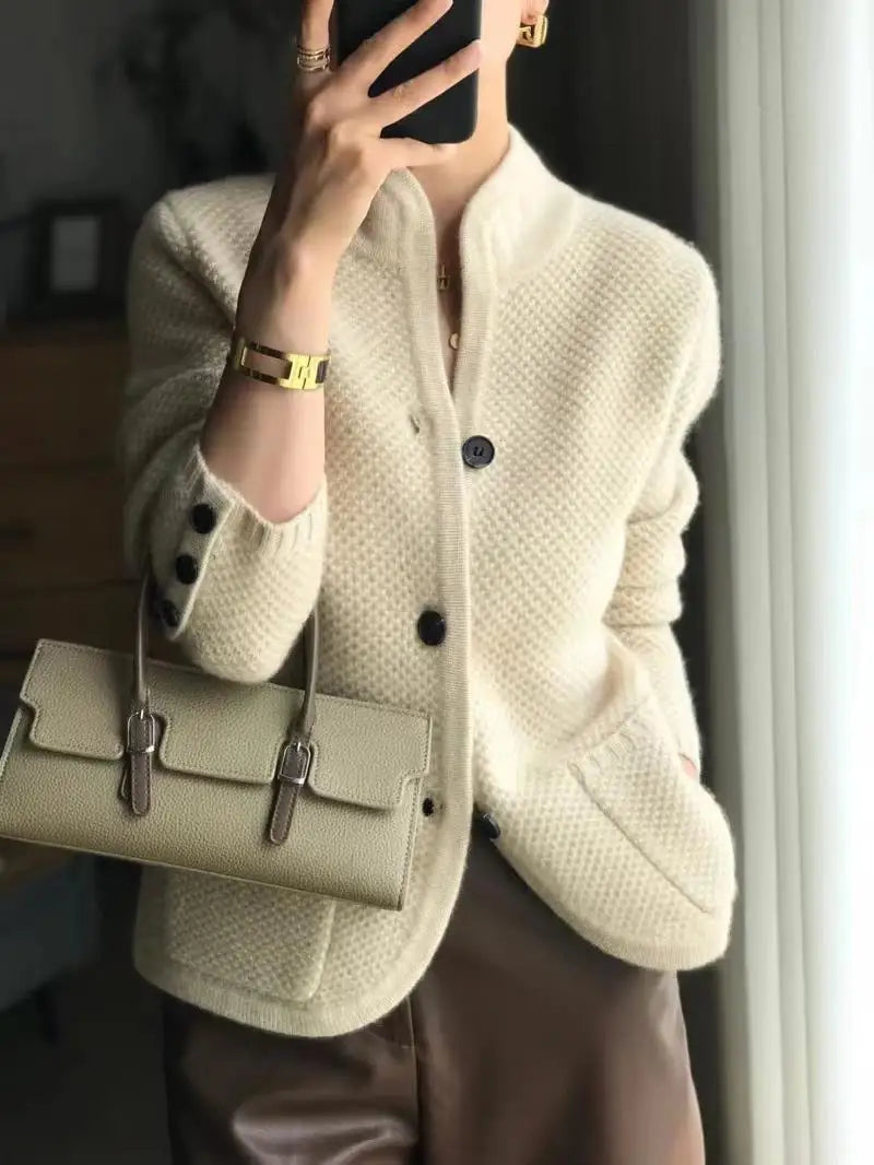 Cardigan Damen | Knopfverschluss & Fließende Passform 5