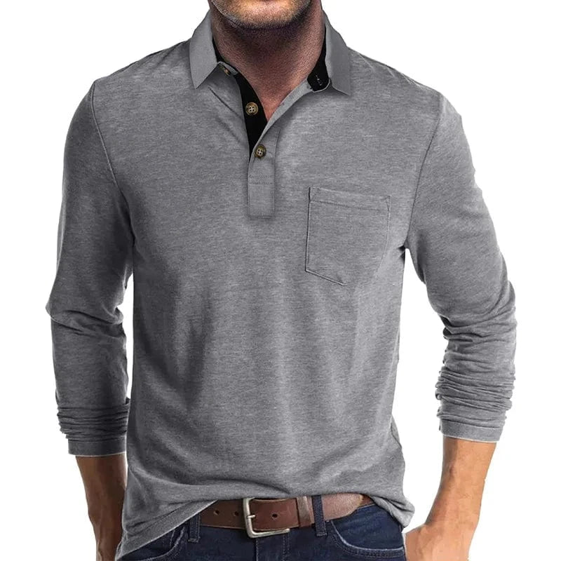 Poloshirt Herren Langarm | Farbecht & Langlebig 12