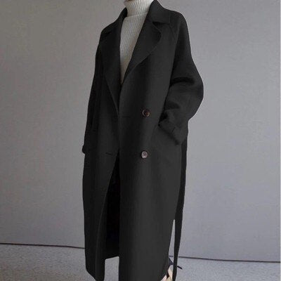Wintermantel Damen | Bindegürtel für taillierte Silhouette 5