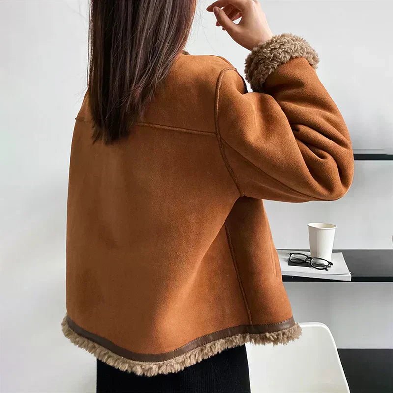 Sherpa Jacke Damen | Kuschelig Warm & Zeitlos