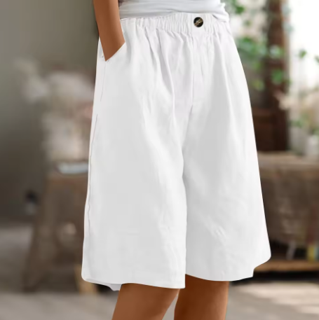 Shorts Damen | Elastischer Bund & Entspannter Bermuda-Schnitt