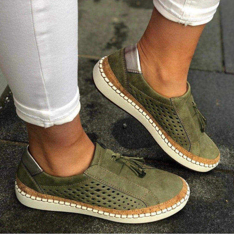 Slip On Schuhe Damen | Fußbogenstütze & Gedämpfter Gehkomfort