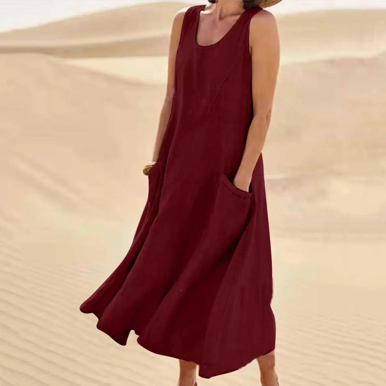 Sommer Leinenkleid Damen | Luftig & Lässig