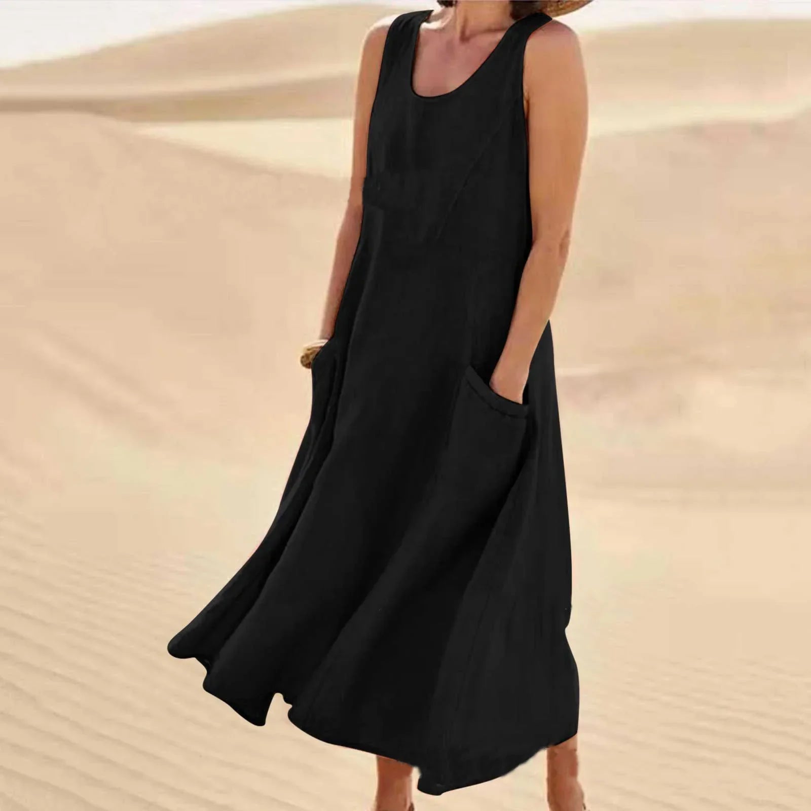 Sommer Leinenkleid Damen | Luftig & Lässig