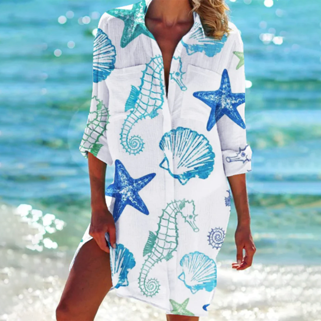 Sommer Shirt Damen | Tie-Dye Print & Lässig