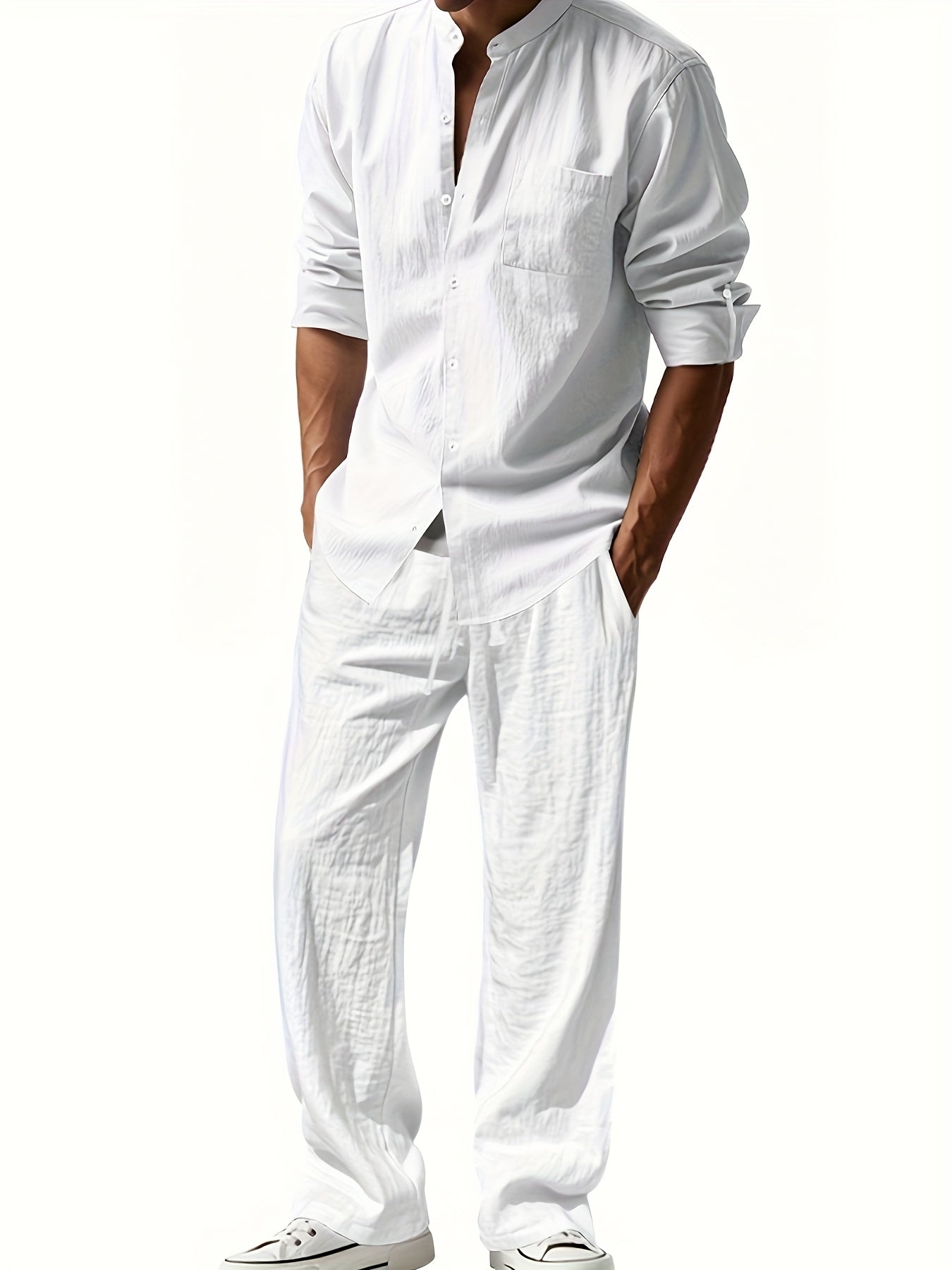Sommeroutfit Herren | Leinenset & Lässig