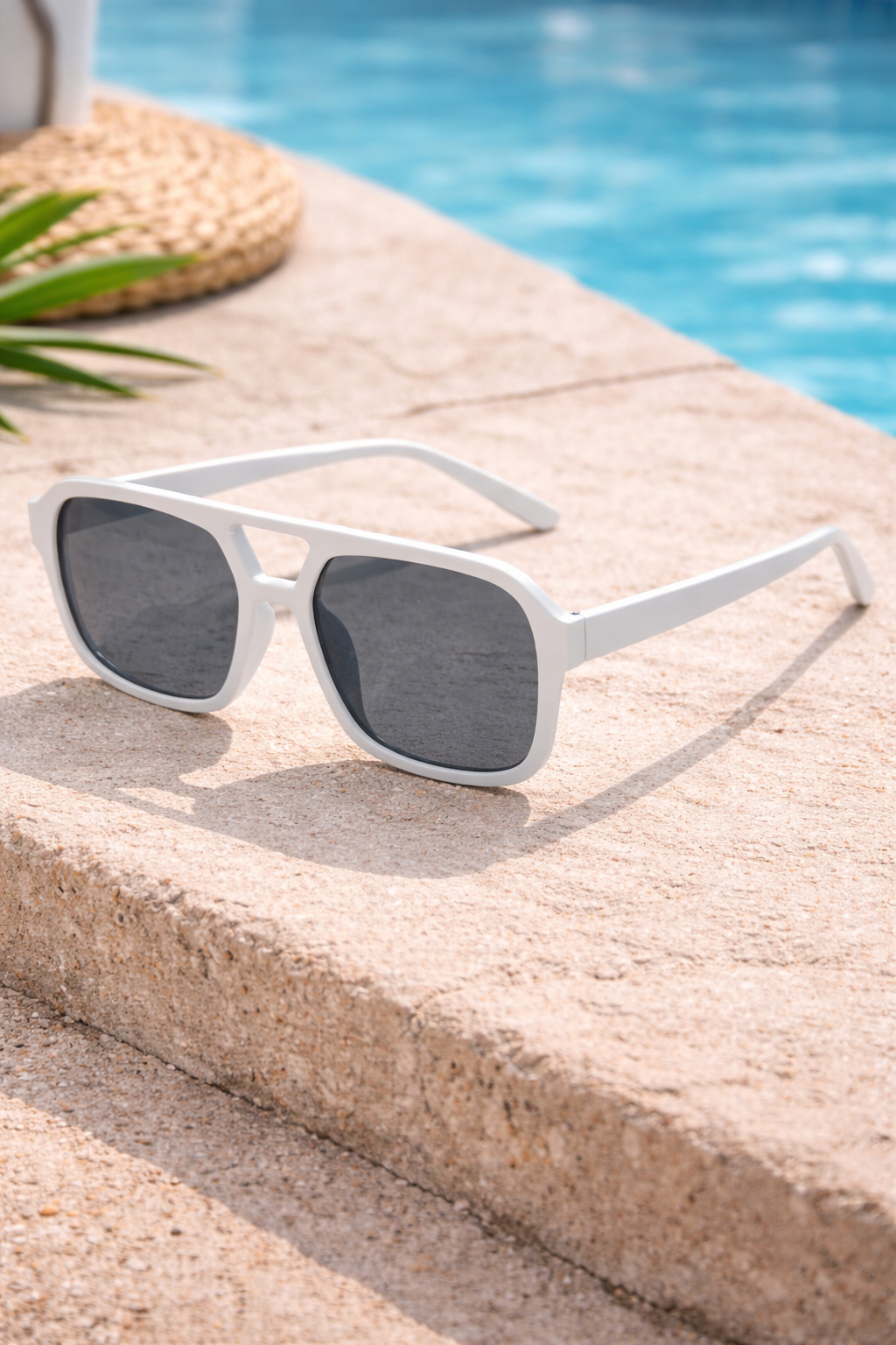 Sonnenbrille Unisex | UV-Schutz & Rechteckiger Vintage-Look