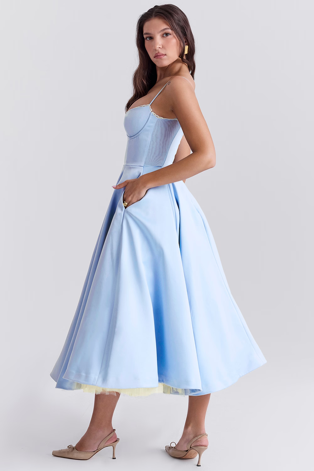 Sophia - Elegantes Schlankmachendes Kleid