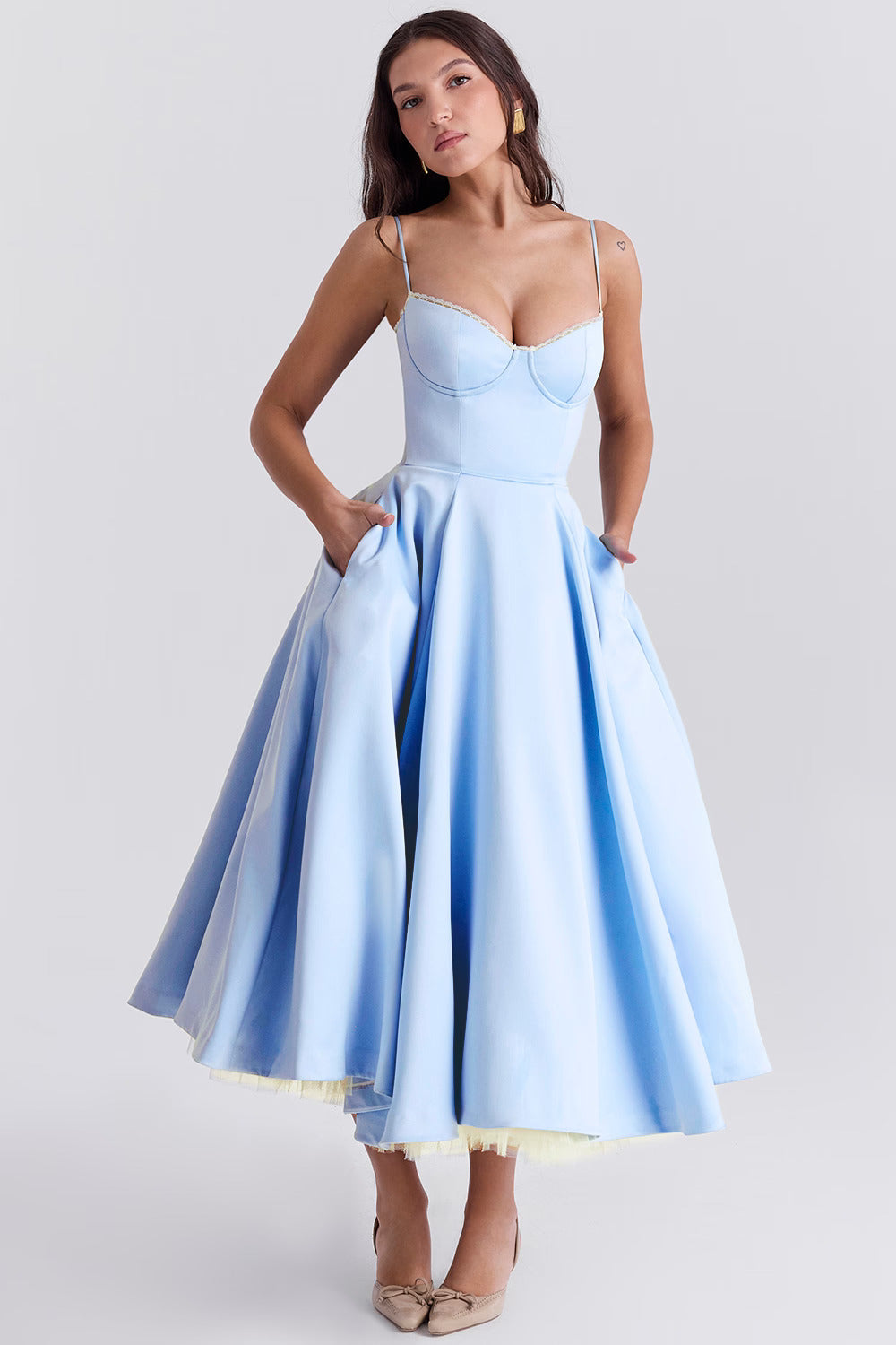 Sophia - Elegantes Schlankmachendes Kleid