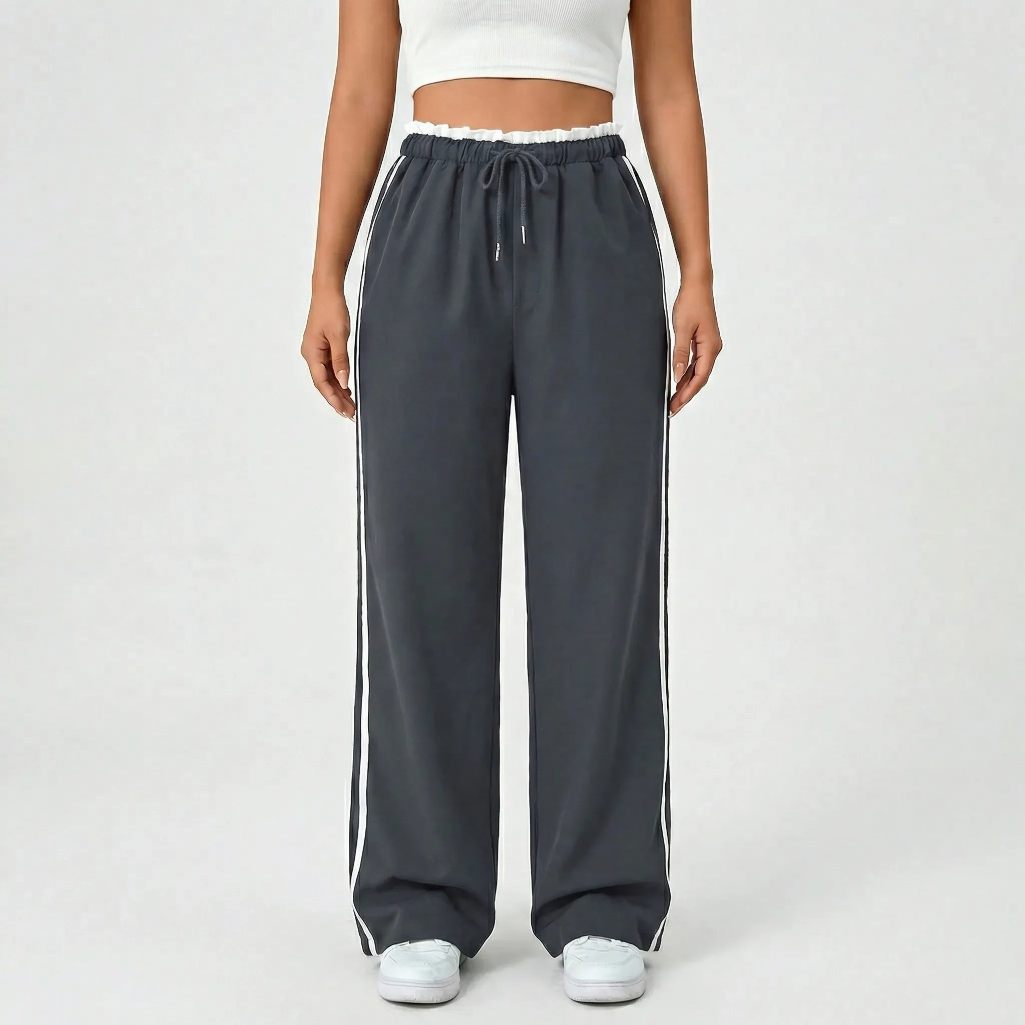 Sporthose Damen | Weites Bein & Kordelzug für Komfort