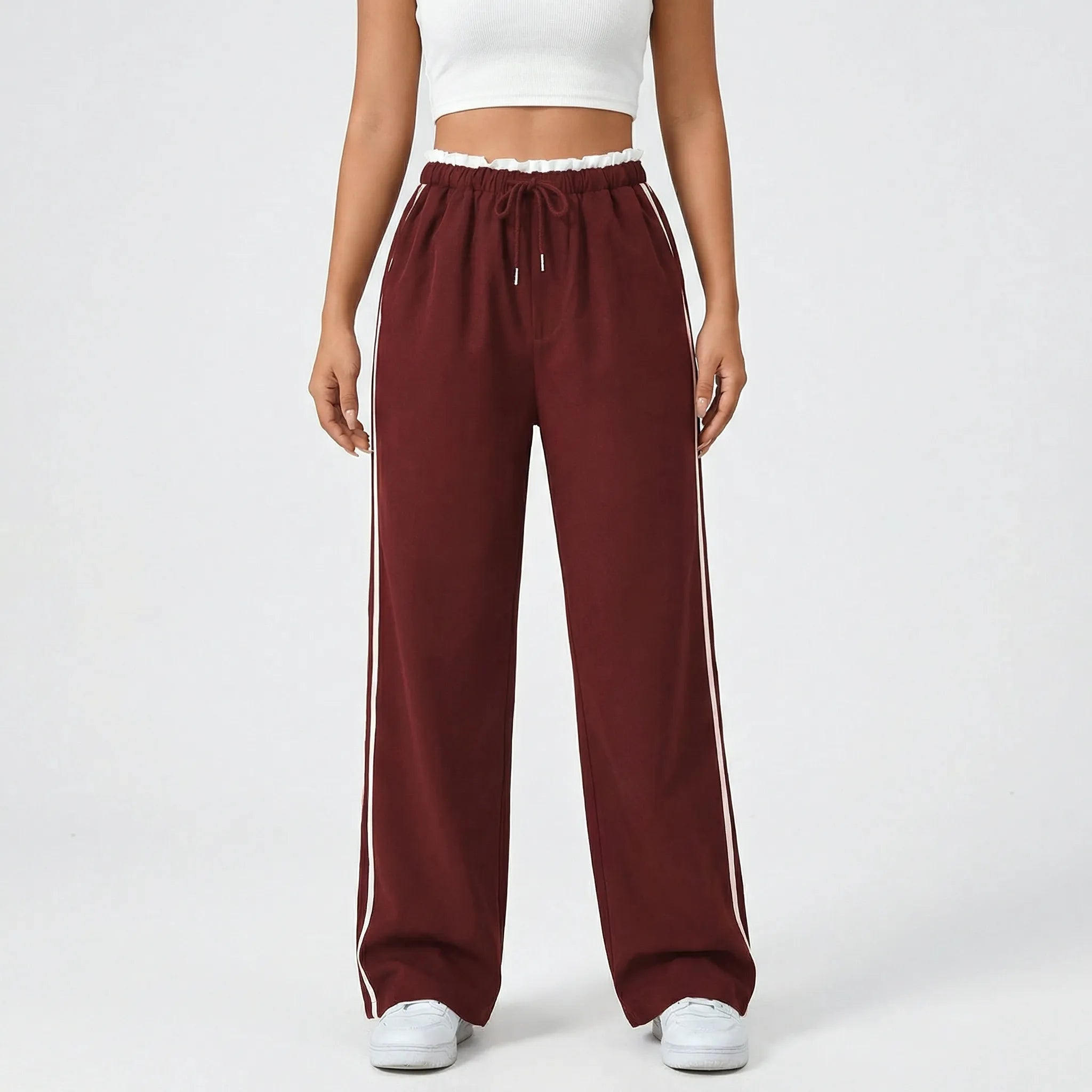 Sporthose Damen | Weites Bein & Kordelzug für Komfort