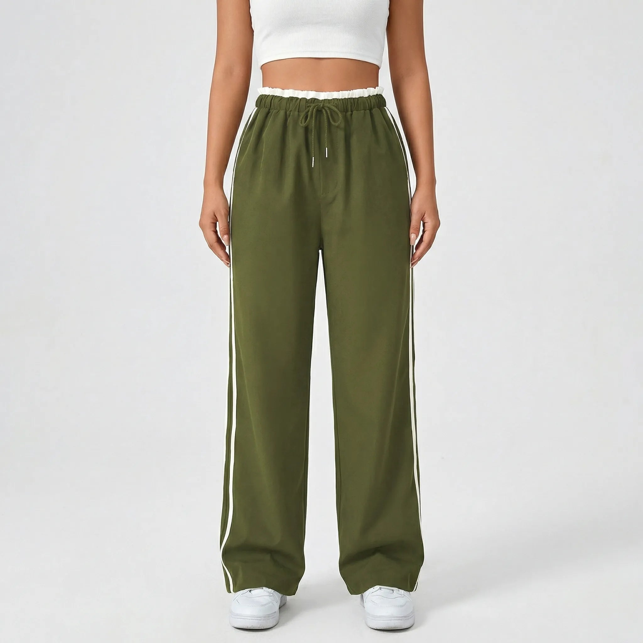 Sporthose Damen | Weites Bein & Kordelzug für Komfort