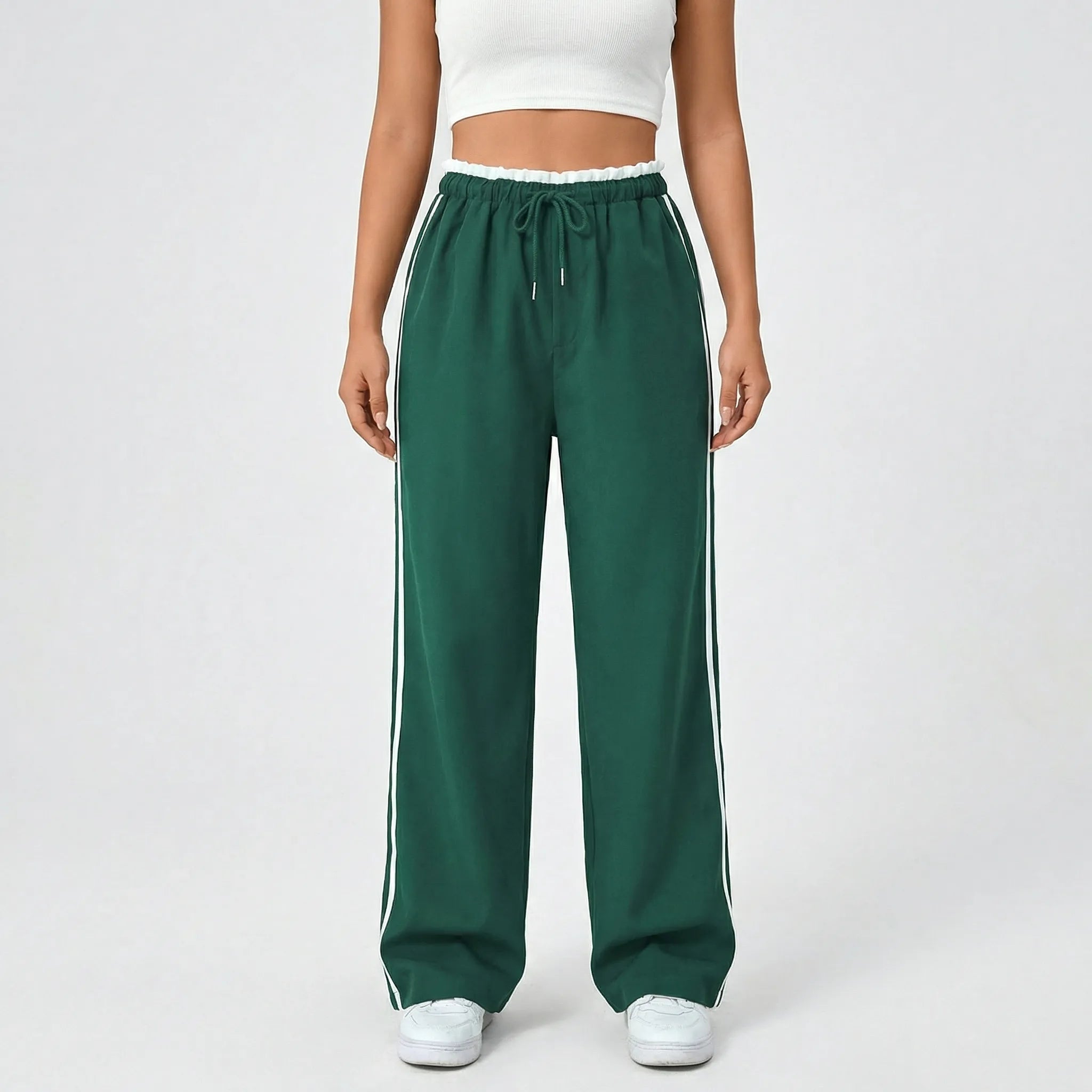 Sporthose Damen | Weites Bein & Kordelzug für Komfort