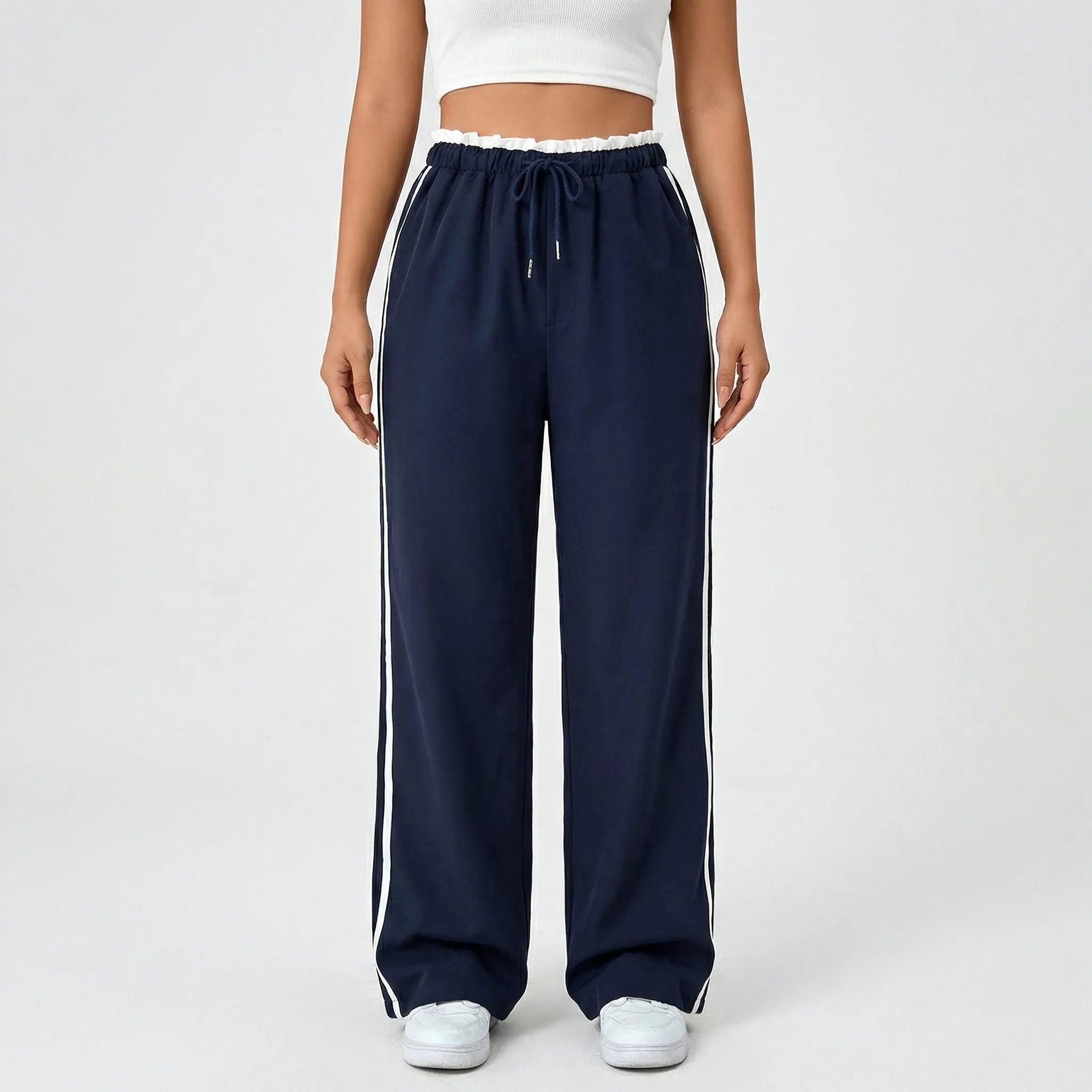 Sporthose Damen | Weites Bein & Kordelzug für Komfort