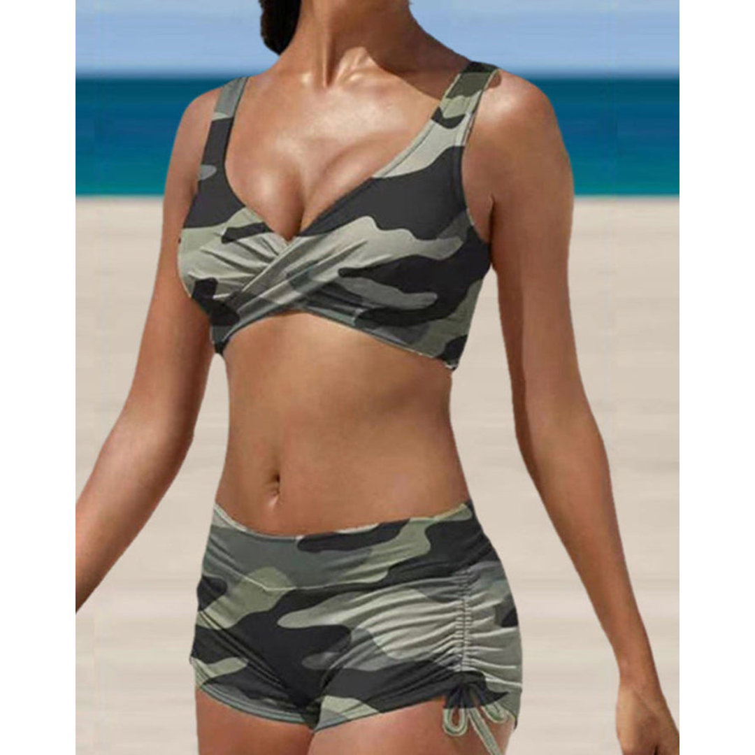 Sportlicher Bikini mit Shorts-Design für Damen – Komfort & Bewegungsfreiheit 0