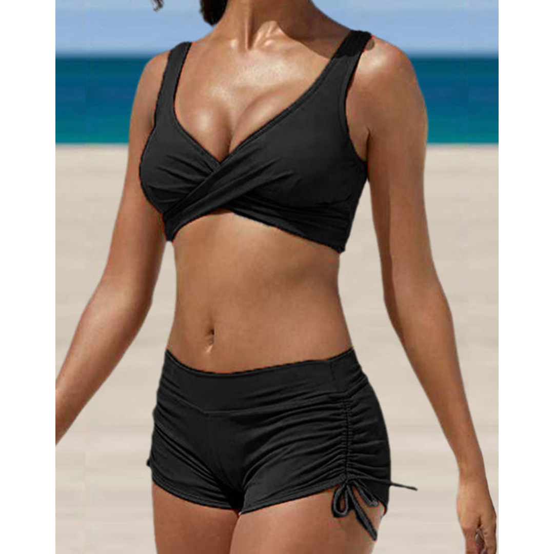 Sportlicher Bikini mit Shorts-Design für Damen – Komfort & Bewegungsfreiheit 3