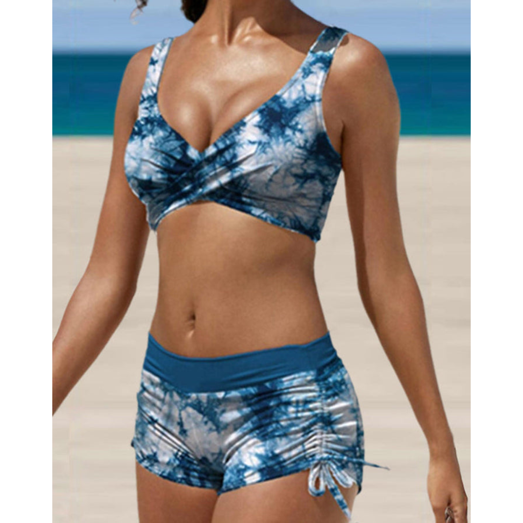 Sportlicher Bikini mit Shorts-Design für Damen – Komfort & Bewegungsfreiheit 4