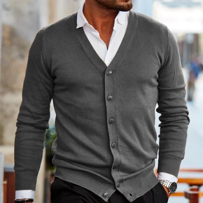 Stef Vest | Lässige Strickjacke für Männer 3