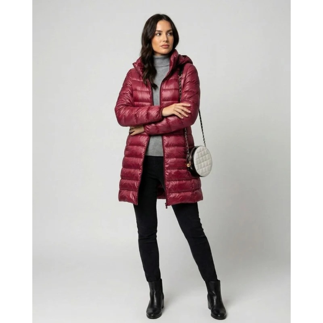 Steppjacke Damen | Kapuze & Reißverschluss 6