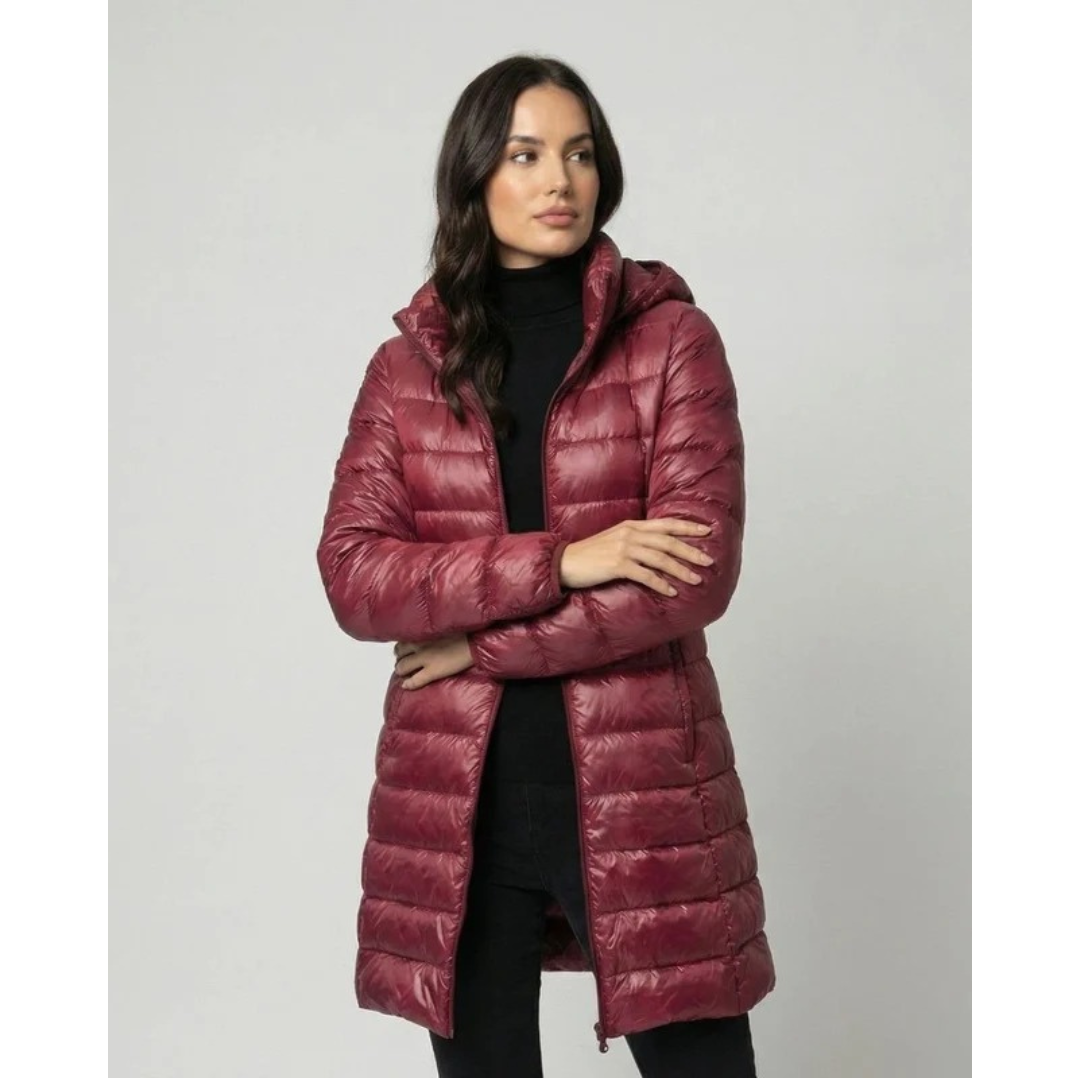 Steppjacke Damen | Kapuze & Reißverschluss 1