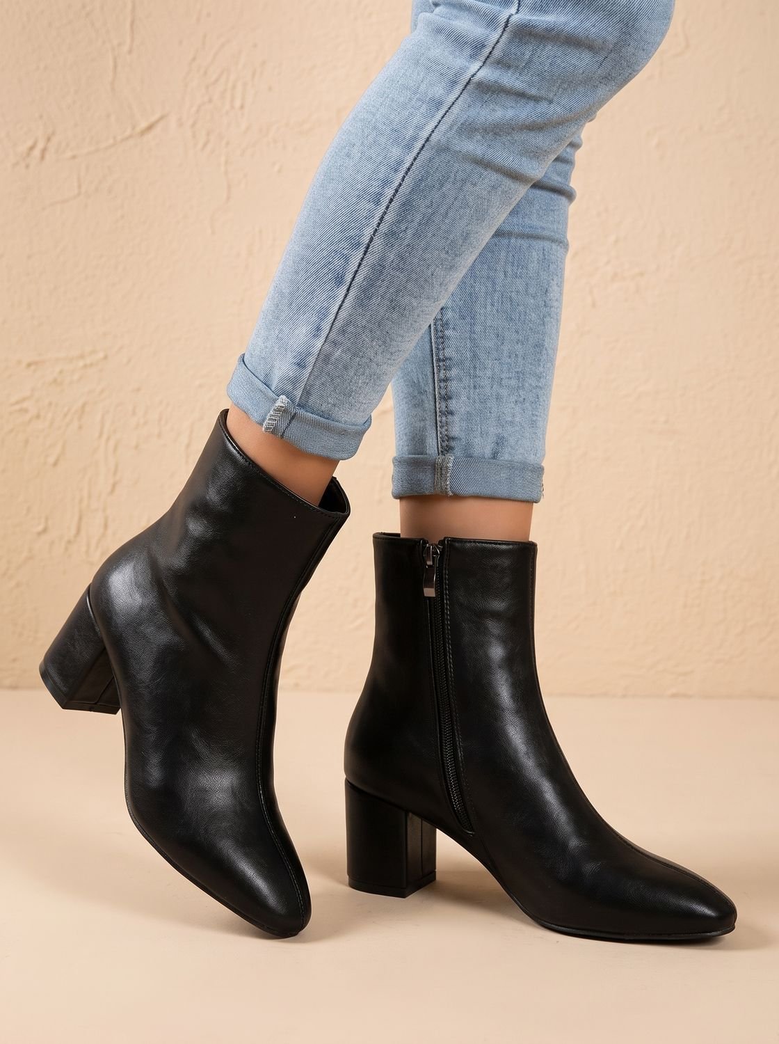 Stiefeletten Damen | Blockabsatz & Bequemer Halt